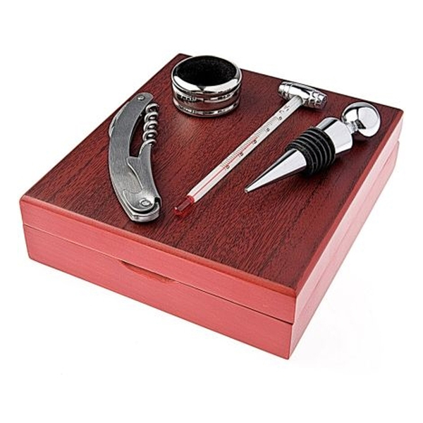 Jogo para Vinho 4 Peças ZR5410301 - Euro