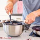 Jogo Peneira E Amassador Batatas Cozinha Branco Kitchenaid