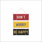 Jogo Placas C/ Corda 3 Pçs Don't