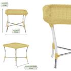 Jogo Poltronas Com Mesa Jardim Varanda Área Externa Descanso