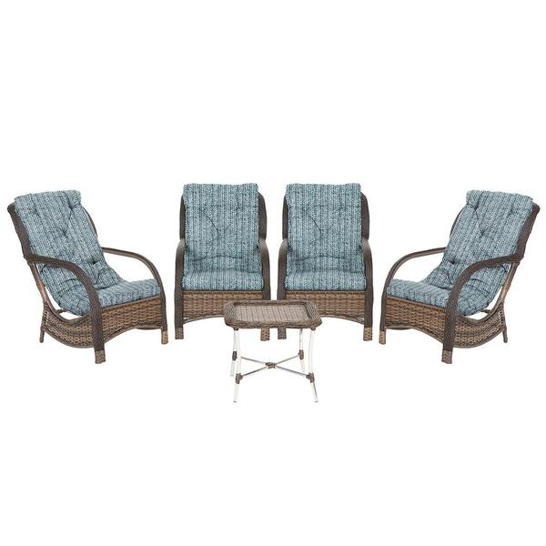 Jogo Poltronas Com Mesa Varanda Jardim Edícula Sacada Descans