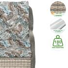 Jogo Poltronas Jardim Varanda Área Externa Descanso Alumínio