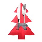 Jogo Porta Porta Talher Natal E Anel De Guardanapo Papai Noel