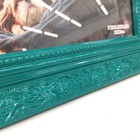 Jogo Porta Retrato Moldura Madeira Verde Luxo 13x18 E 15x21 -