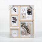 Jogo Porta Retrato Parede Mdf Memories C/5 Unidades