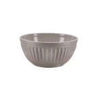 Jogo Prato De Jantar, Sobremesa E Tigela Melamina Plisse Prem