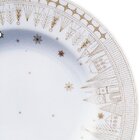 Jogo Prato Sobremesa Lanche 2 Pessoas 2pçs Natal Noel 21cm