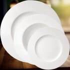 Jogo Pratos Raso Fundo Sobremesa 2 Pessoas 6 Pçs Aba Larga