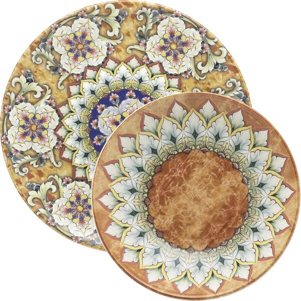 Jogo Pratos Rasos E Fundos 12 Peças Unni Castello Oxford® Cer