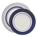 Jogo Pratos Rasos E Fundos 8 Peças Biona Colb Oxford® Cerâmica