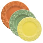 Jogo Pratos Rasos Fundos E Lanche 3 Peças Mendi Oxford® Cerâm