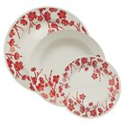 Jogo Pratos Rasos Fundos E Sobremesa 18 Peças Donna Jardim Or