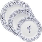 Jogo Pratos Rasos Fundos Sobremesas 36 Peças 12 Pessoas Ming