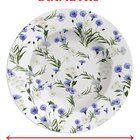 Jogo Pratos Sobremesa Lanche 12 Pessoas 12pçs Ana Alice 21cm