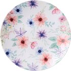 Jogo Pratos Sobremesa Lanche 4 Pessoas 4 Pçs Floratta 21cm