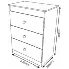 Jogo Quarto Bebê Cômoda E Berço Ternura Branco Rosa Pn Baby