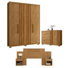 Jogo Quarto Completo Manchester Freijó Cinza