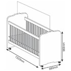 Jogo Quarto De Bebê Guarda Roupa E Berço Ternura Branco/rosa