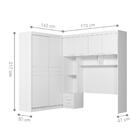 Jogo Quarto De Casal Branco