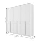 Jogo Quarto De Casal Completo Aventador Branco