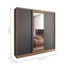 Jogo Quarto De Casal Completo Com Espelho Adelaide Atacama Gr