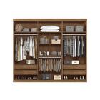 Jogo Quarto De Casal Completo Com Espelho Bum Jatobá Areia