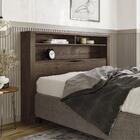 Jogo Quarto De Casal Completo Com Espelho Moli Ébano