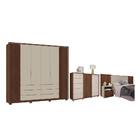 Jogo Quarto De Casal Completo Freyr Havana Off White