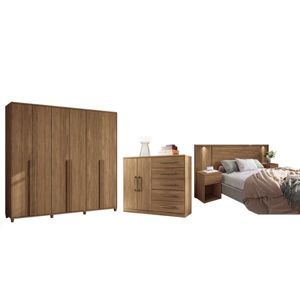 Jogo Quarto De Casal Completo Manchester Jatobá