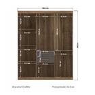 Jogo Quarto De Casal Pasadena Atacama Grafite