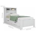 Jogo Quarto De Solteiro Completo Jenifer Branco