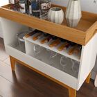 Jogo Rack E Adega Mallorca Off White Nature