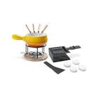 Jogo Raclette Com Fondue Brinox 16 Peças Amarelo