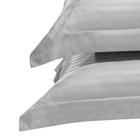 Jogo Roupa De Cama Solteiro Poliéster Luma Cinza Hedrons