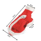 Jogo Roupa Pet Natal Fantasia Com Gorrinho - Magizi