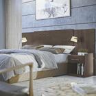 Jogo Roupeiro 11 Portas E Cabeceira Casal Taipei Ébano