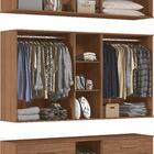 Jogo Roupeiro 11 Portas E Cômoda Taipei Jatobá