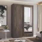 Jogo Roupeiro Com Espelho E Cama Com Gavetas Orleans Atacama