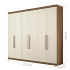 Jogo Roupeiro E Cabeceira Bum Jatobá Areia