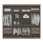 Jogo Roupeiro E Cabeceira Thaysa Castanha Off-white