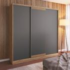 Jogo Roupeiro E Cômoda Adelaide Atacama Grafite