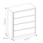 Jogo Roupeiro E Cômoda Aslan Amendola