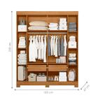 Jogo Roupeiro E Cômoda Aventino Carvalho Grife Off White