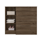 Jogo Roupeiro E Comoda Casablanca Ebano