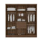 Jogo Roupeiro E Comoda Casablanca Ebano