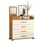 Jogo Roupeiro E Cômoda Olivia Carvalho Off White