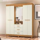 Jogo Roupeiro E Cômoda Olivia Carvalho Off White