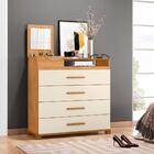 Jogo Roupeiro E Cômoda Olivia Carvalho Off White