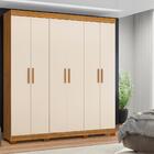 Jogo Roupeiro E Cômoda Puerto Carvalho Grife Off White