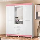 Jogo Roupeiro E Cômoda Samar